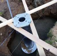 Foundation Pole.